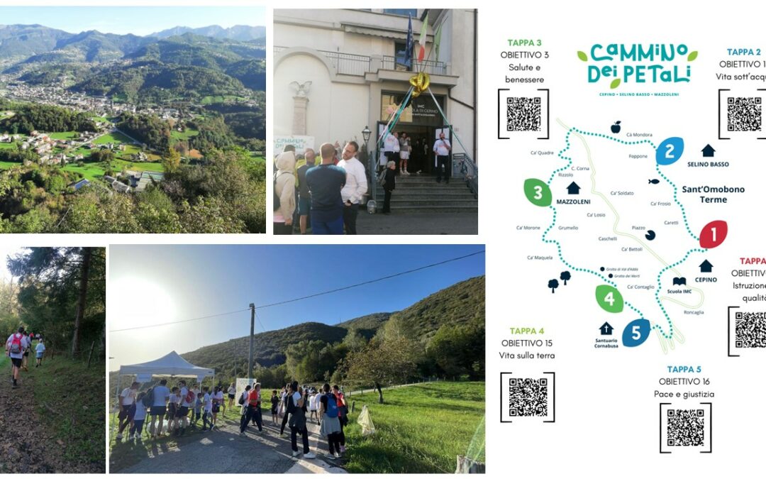 Inaugurato il Cammino dei Petali in Valle Imagna – Bergamo